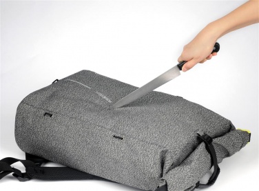 Лого трейд pекламные подарки фото: Рюкзак Bobby Urban с вырезом, серый