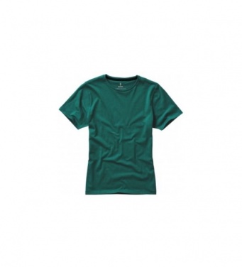 Лого трейд pекламные подарки фото: Женская футболка с короткими рукавами Nanaimo, темно-зеленый