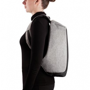 Логотрейд бизнес-подарки картинка: Рюкзак противоугонный, серый
