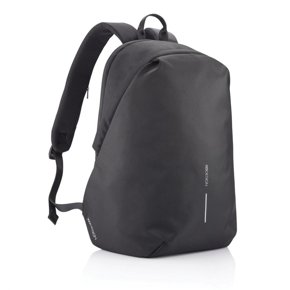 Лого трейд pекламные подарки фото: Антикражный рюкзак Bobby Soft, чёрный