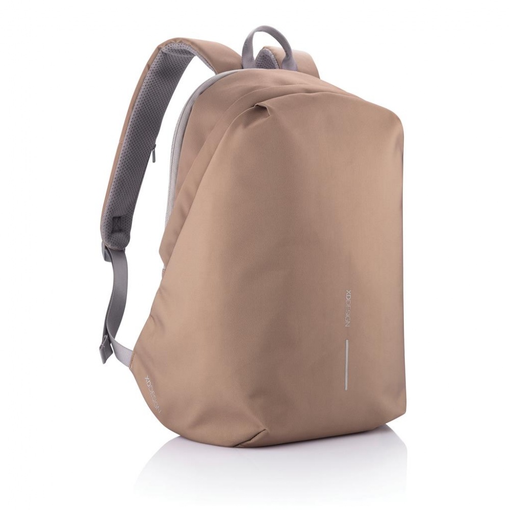 Лого трейд pекламные продукты фото: Антикражный рюкзак Bobby Soft, коричневый