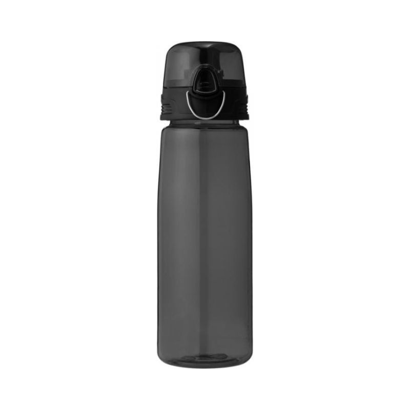 Лого трейд pекламные подарки фото: Спортивная бутылка Capri, черный