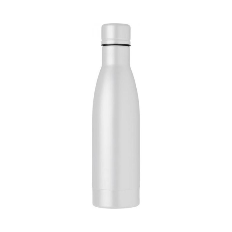 Лого трейд pекламные подарки фото: Вакуумная бутылка Vasa c медной изоляцией, белый