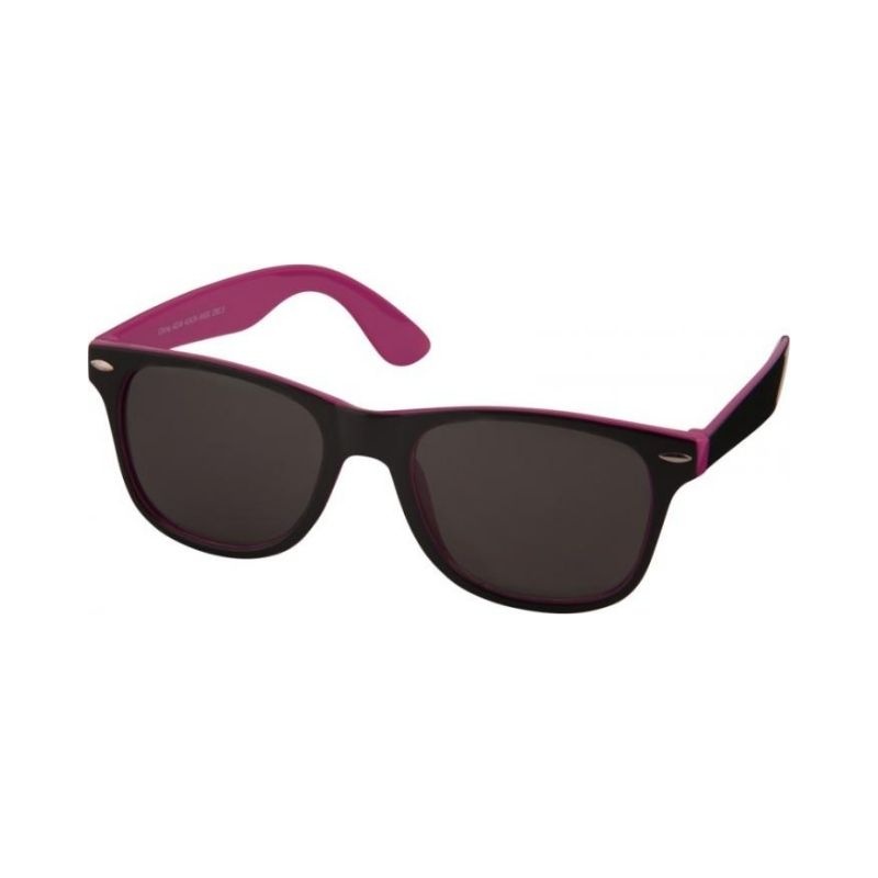 Логотрейд pекламные cувениры картинка: Sun Ray темные очки, розовый