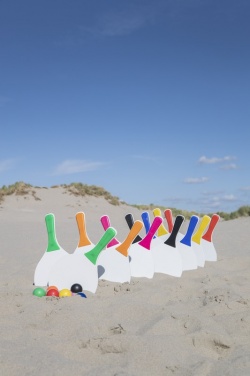 Логотрейд бизнес-подарки картинка: Набор для пляжных игр Bounce, красный