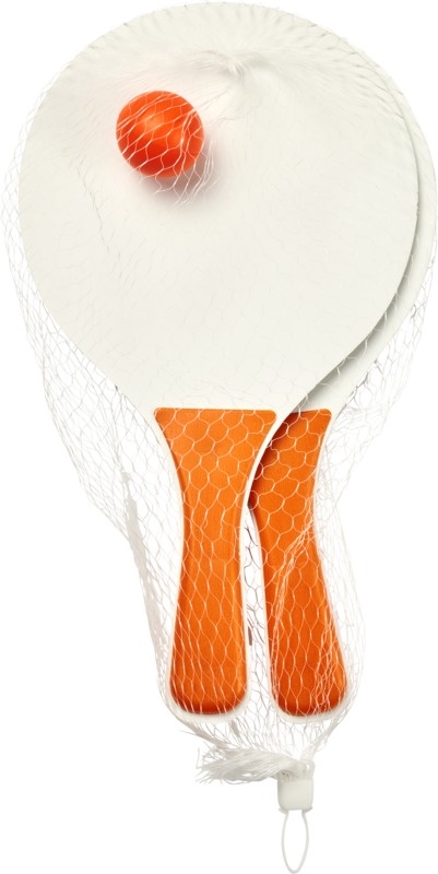 Логотрейд бизнес-подарки картинка: Набор для пляжных игр Bounce, oранжевый