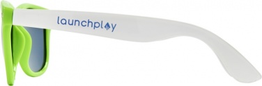 Лого трейд pекламные cувениры фото: Солнцезащитные очки Sun Ray в разном цветовом исполнении, лайм