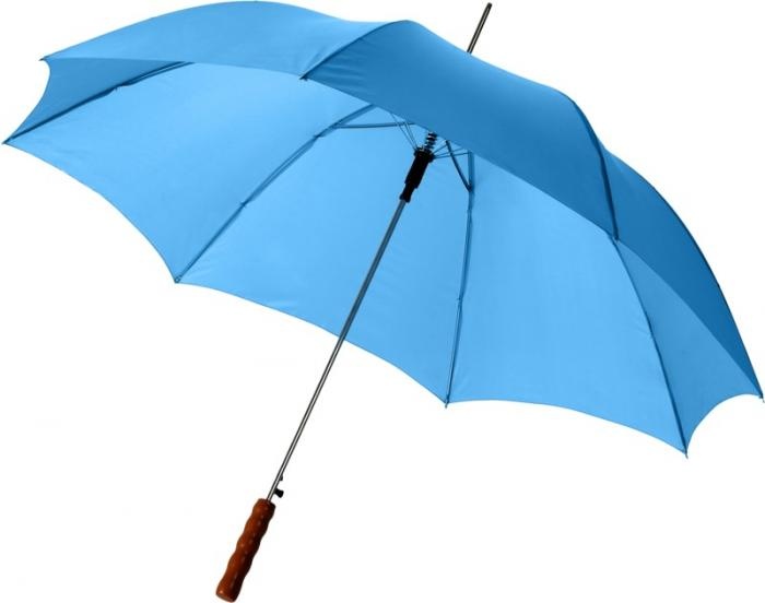 Лого трейд бизнес-подарки фото: Автоматический зонт Lisa 23", голубой