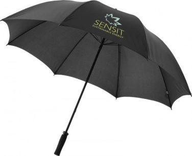 Логотрейд pекламные cувениры картинка: Зонтик-трость Yfke 30" с ручкой из ЭВА, черный
