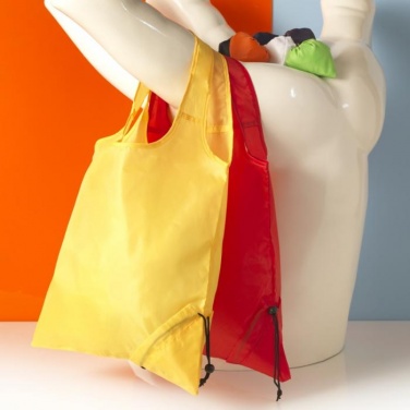 Лого трейд бизнес-подарки фото: Складная сумка для покупок Bungalow, красный