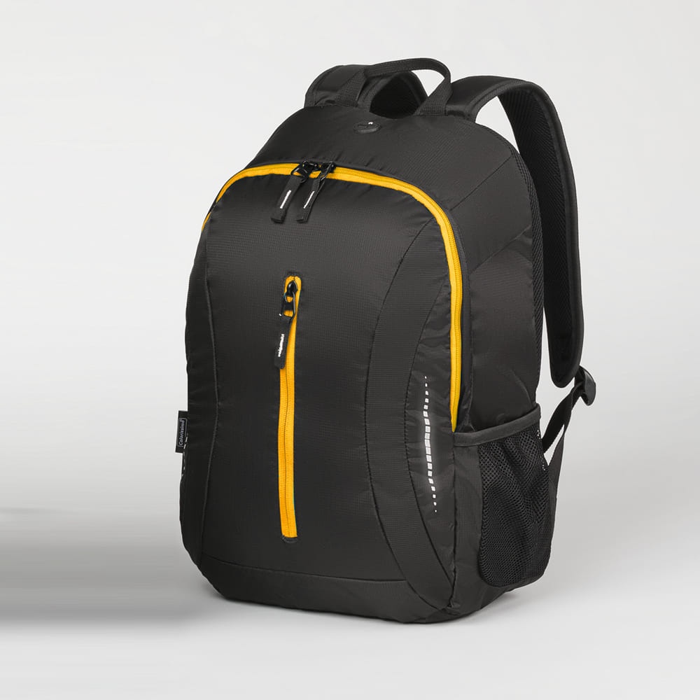 Логотрейд pекламные продукты картинка: Трекинговый рюкзак FLASH M, желтый