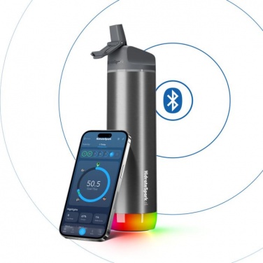 Лого трейд pекламные cувениры фото: HidrateSpark® PRO 600 мл умная водяная бутылка из нержавеющей стали.