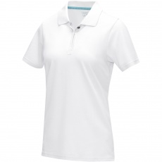 Graphite short sleeve women’s organic polo