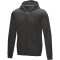 Ruby men’s organic recycled full zip hoodie, Штормовой серый