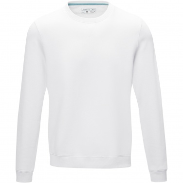 Лого трейд pекламные cувениры фото: Jasper men’s organic recycled crewneck sweater