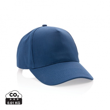 Логотрейд pекламные продукты картинка: Кепка Impact 5panel 280gr из переработанного хлопка с трассером AWARE™