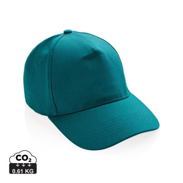 Логотрейд pекламные продукты картинка: Кепка Impact 5panel 280gr из переработанного хлопка с трассером AWARE™