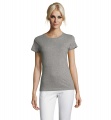 REGENT WOMEN T-SHIRT 150g, Серый Меланж