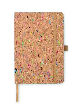 Логотрейд pекламные продукты картинка: A5 cork coloured notebook