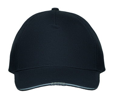 Лого трейд pекламные продукты фото: 5 panel LED cotton cap 220gr/m²