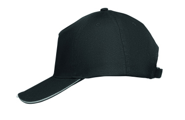 Логотрейд pекламные подарки картинка: 5 panel LED cotton cap 220gr/m²