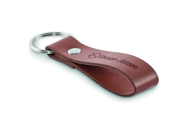 Логотрейд pекламные продукты картинка: PU loop key ring