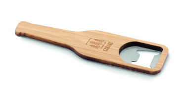 Логотрейд pекламные cувениры картинка: Bamboo bottle opener