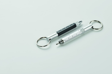 Логотрейд pекламные подарки картинка: Key ring with twist action pen