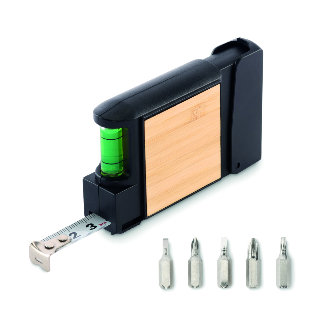 Логотрейд бизнес-подарки картинка: Multifunctional measuring tape