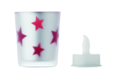 Лого трейд pекламные cувениры фото: LED tea light candle