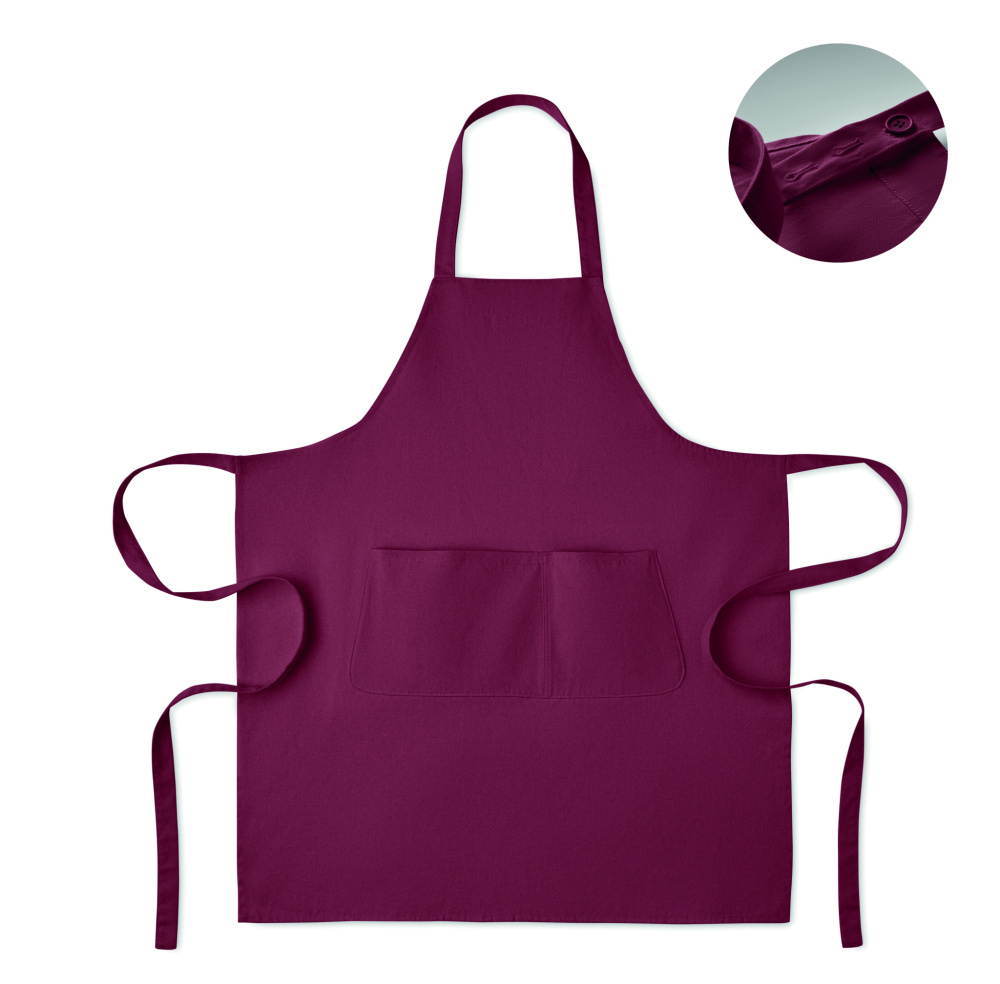 Логотрейд pекламные cувениры картинка: Organic cotton apron 240 gr/m²