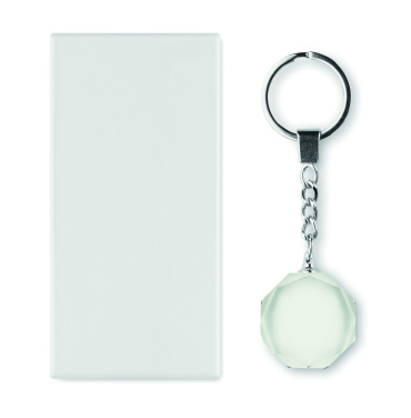 Логотрейд бизнес-подарки картинка: Glass round award key ring