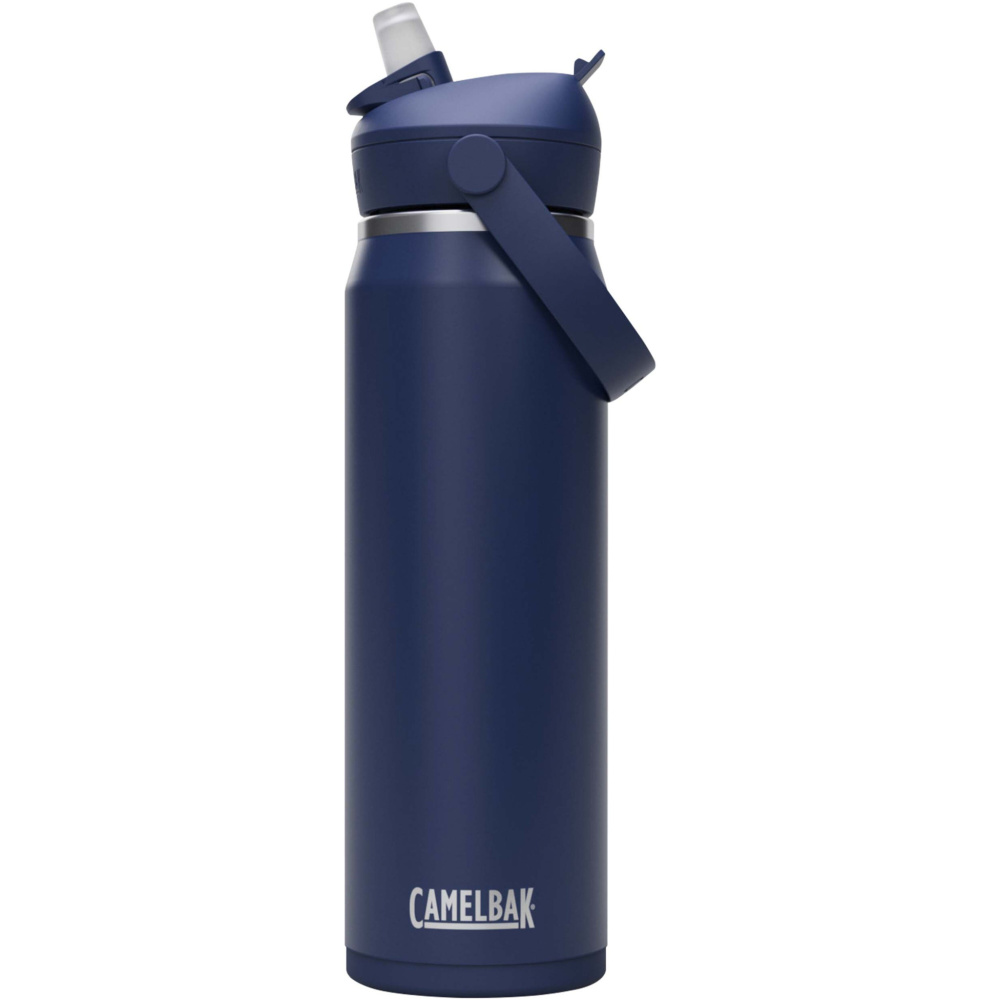 Логотрейд бизнес-подарки картинка: Бутылка для воды Camelbak® Thrive Flip VSS объемом 750 мл из нержавеющей стали с вакуумной изоляцией и откидной трубочкой