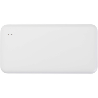 Лого трейд бизнес-подарки фото: Портативное зарядное устройство Intan из переработанной пластмассы емкостью 10 000 мАч