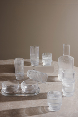 Логотрейд pекламные cувениры картинка: Стакан VINGA York, набор из 4 предметов