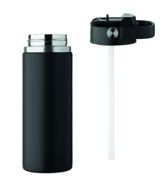 Логотрейд pекламные cувениры картинка: Double wall bottle 500 ml