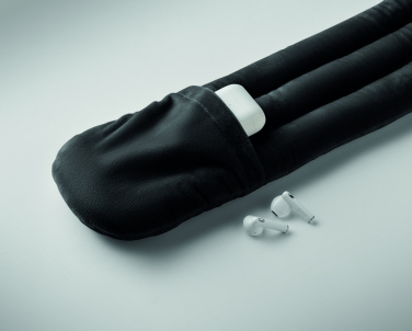 Лого трейд pекламные подарки фото: Bendable roll travel pillow