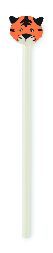 Лого трейд pекламные продукты фото: Wooden pencil in animal shape