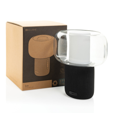 Логотрейд pекламные подарки картинка: Лампа-подсветка Lux RCS из переработанного пластика, 10 Вт.