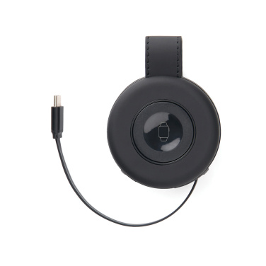 Лого трейд бизнес-подарки фото: Беспроводное дорожное зарядное устройство VINGA Baltimore RCS 2-в-1 мощностью 15 Вт