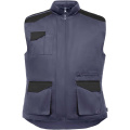 Многокарманный рабочий жилет Armada, Свинец / Черный