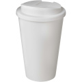 Изолированный стакан Brite-Americano® POP 350 мл с крышкой с защитой от проливания, Белый