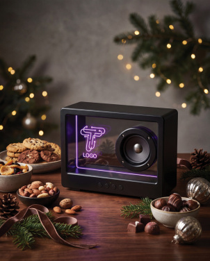 Лого трейд pекламные продукты фото: Беспроводная колонка Soundclear Transparent мощностью 5 Вт