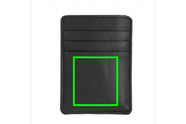 : Plånbok med powerbank, svart