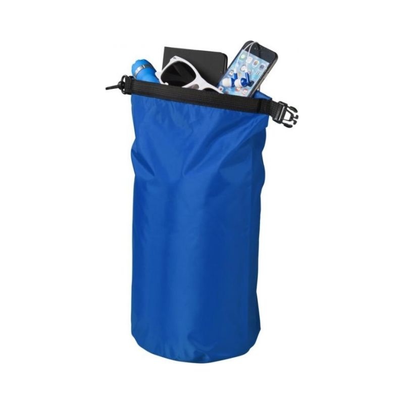 : Camper 10 L vattentät outdoorbag, blå