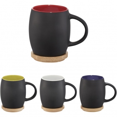 Logotrade profilprodukter bild: Hearth mugg med underlägg i trä