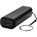 Span 1200 mAh powerbank, Helt svart