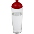 H2O Active® Tempo 700 ml sportflaska med kupollock, Transparent / Röd