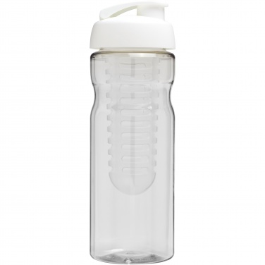 : H2O Active® Base 650 ml sportflaska med uppfällbart lock och fruktbehållare