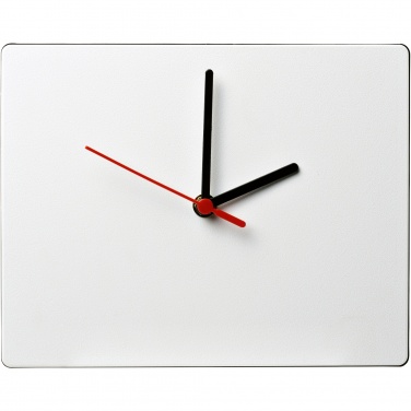 Logotrade kampanjprodukter bild: Brite-Clock® rektangulär väggklocka